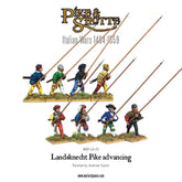 Landsknecht Pike advancing